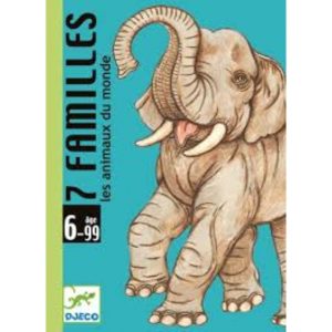 JEU DE CARTES - 7 familles animaux - Djeco