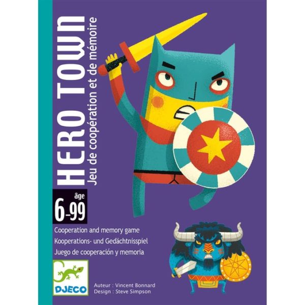 JEU DE CARTES - Hero Town - Djeco