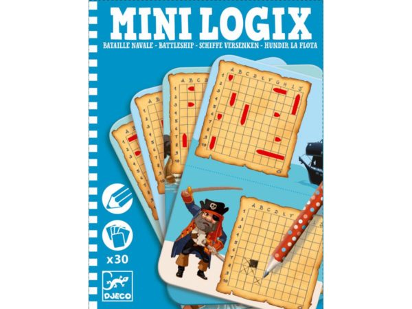 MINI LOGIX - Bataille navale - Djeco