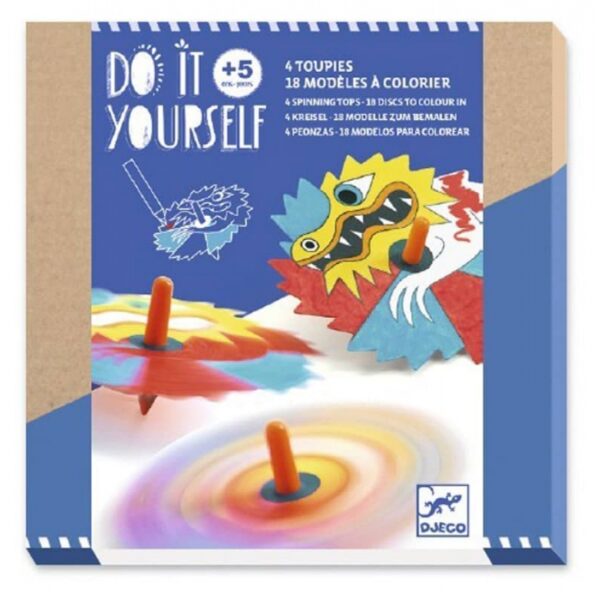 DIY - Toupies dragons - Djeco