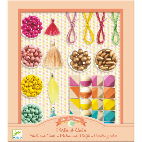 Perles et bijoux-Perles et cubes - Djeco