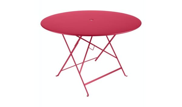 TABLE pliante bistro diam.77 rose praline - Fermob