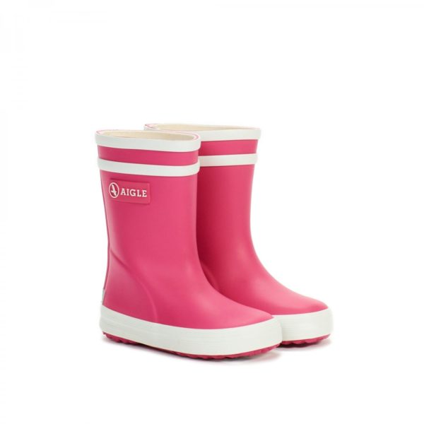 Bottes baby flac rose T22 (Aigle)