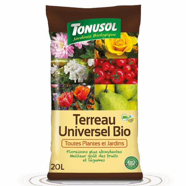 Terreau Universel bio 20L (Tonusol)