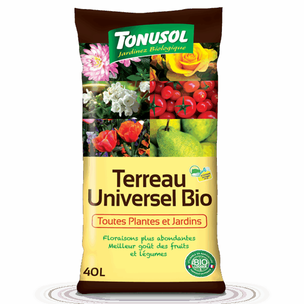 Terreau universel bio 40L (Tonusol)