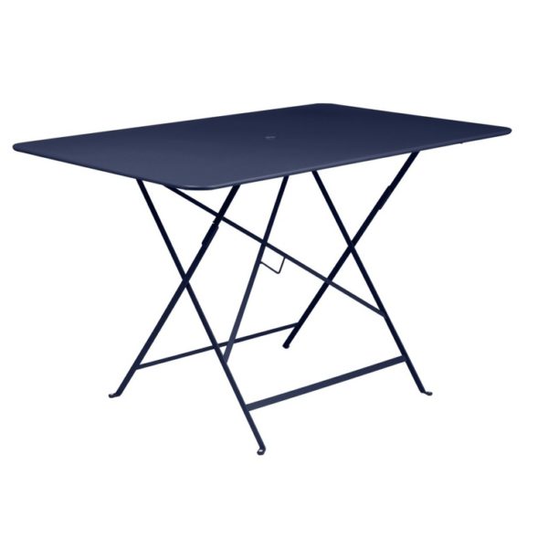 TABLE pliante bistro 117x77 bleu abysse- Fermob