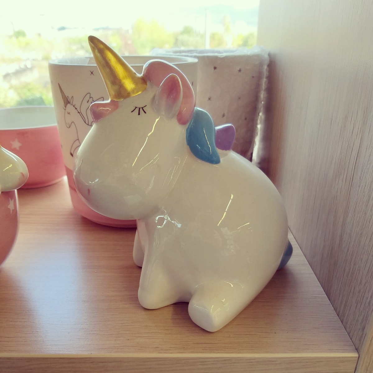 Tirelire licorne