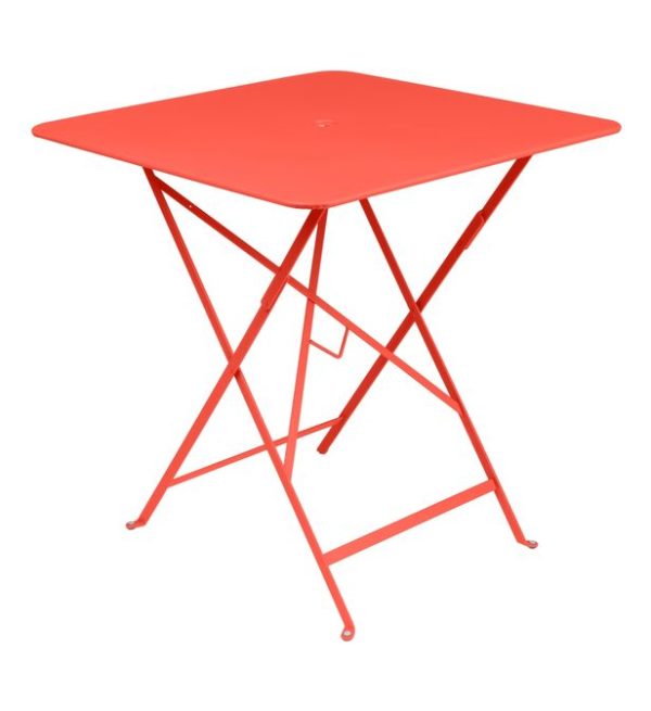 TABLE pliante bistro 71x71 capucine - Fermob