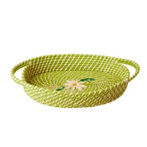 Panier ovale en raphia - RicebyRice