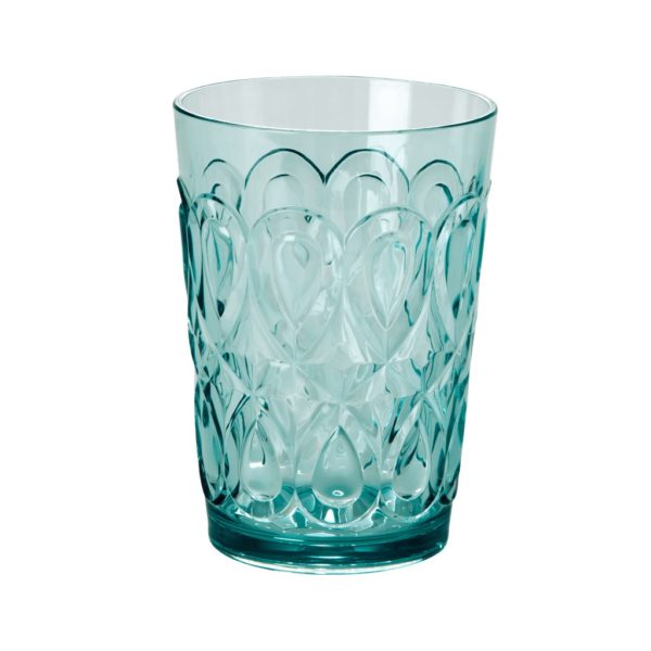Verre en acrylique menthe - RicebyRice