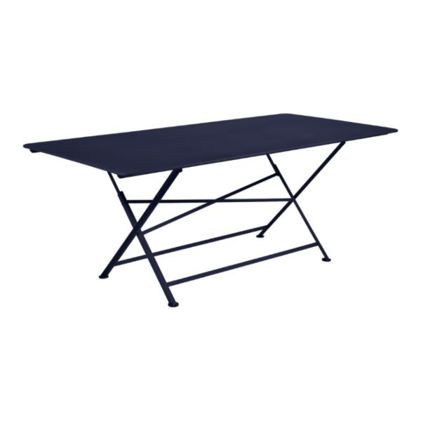TABLE cargo 190x90 bleu abysse - Fermob
