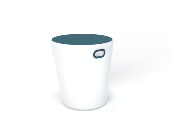 Tabouret lumineux INOUI h44cm bleu acapulco - Fermob