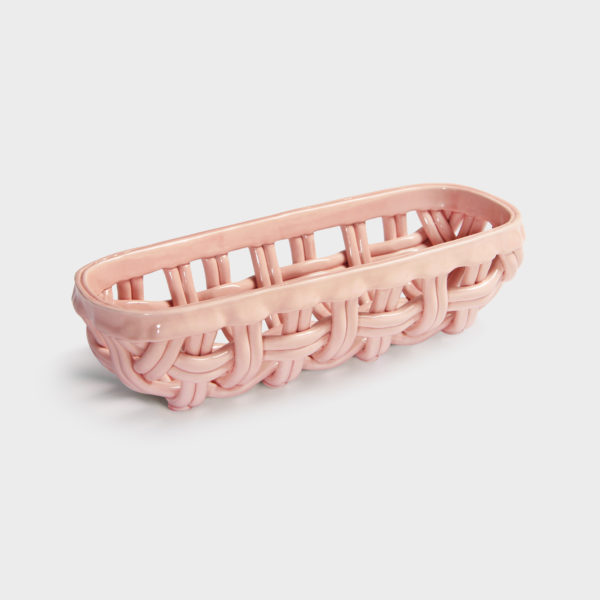PANIER baguette rose - &Klevering