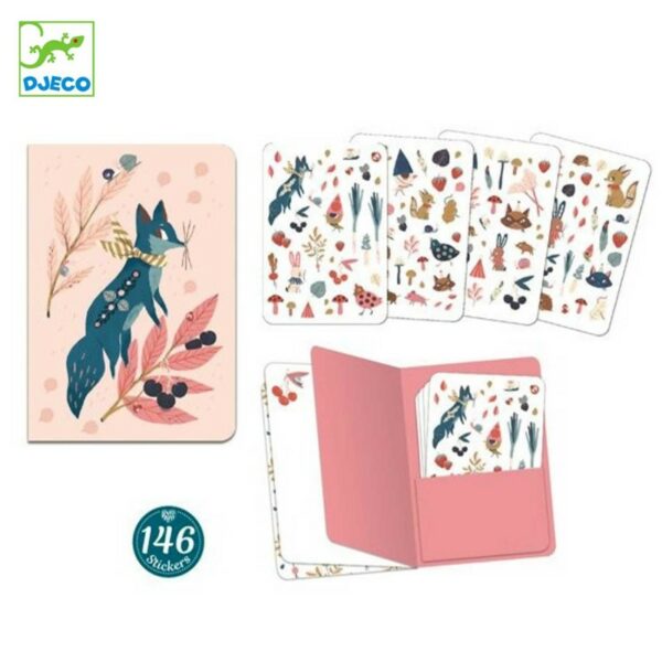 Carnet stickers Lucille - Djeco