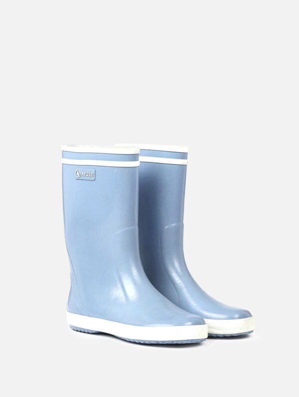Bottes lolly pop bleu ciel T30 - Aigle