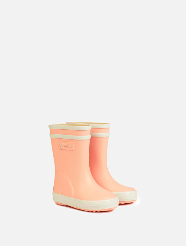 Bottes baby flac guimauve T20 (Aigle)