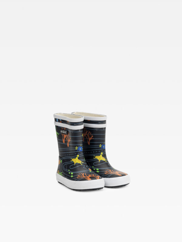 Bottes baby flac abysse T22 (Aigle)
