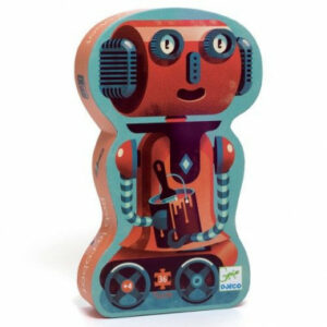 PUZZLE SILHOUETTE - Bob le robot 36pcs - Djeco