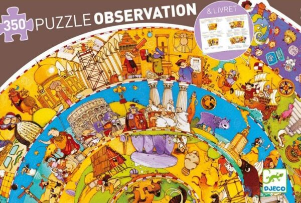 PUZZLE OBSERVATION - Histoire - Djeco