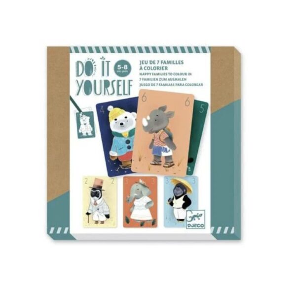 DIY - Cards game chics animaux - Djeco