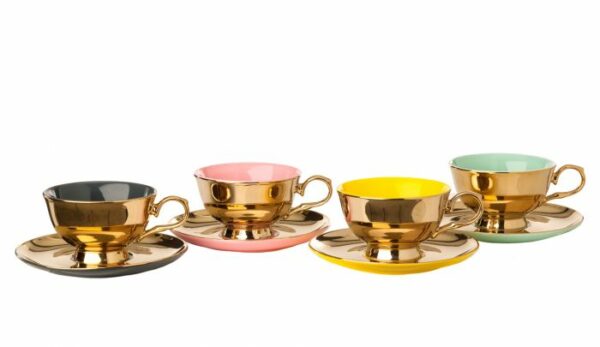 Service à thé Legacy gold set de 4 - Pols Potten