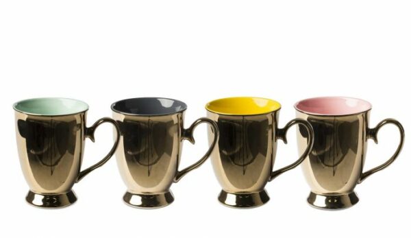Mugs legacy gold set de 4 - Pols Potten