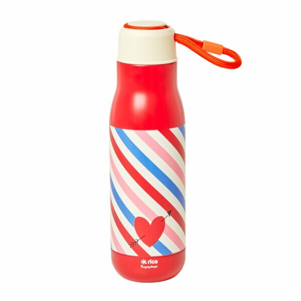 Gourde en acier inoxydable Candy Stripes - RicebyRice