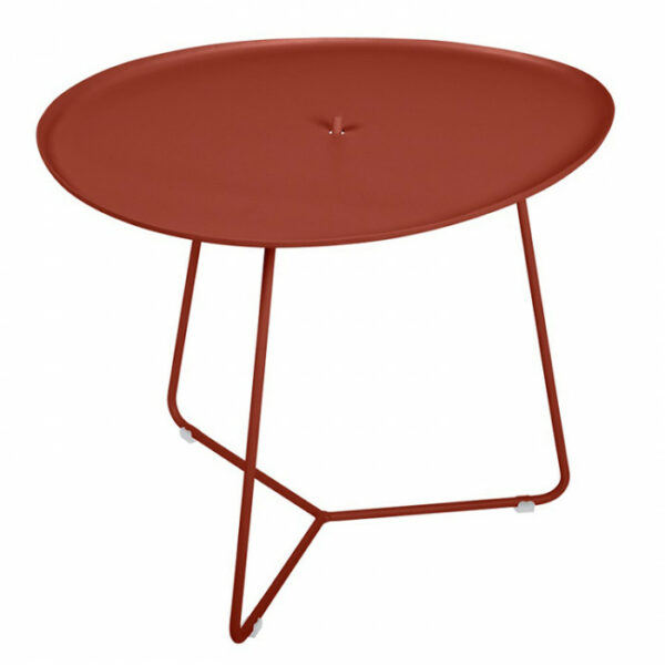 TABLE basse cocotte ocre rouge - Fermob