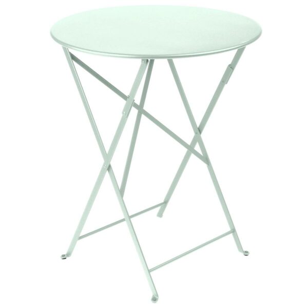 TABLE pliante bistro diam.60 menthe glaciale – Fermob