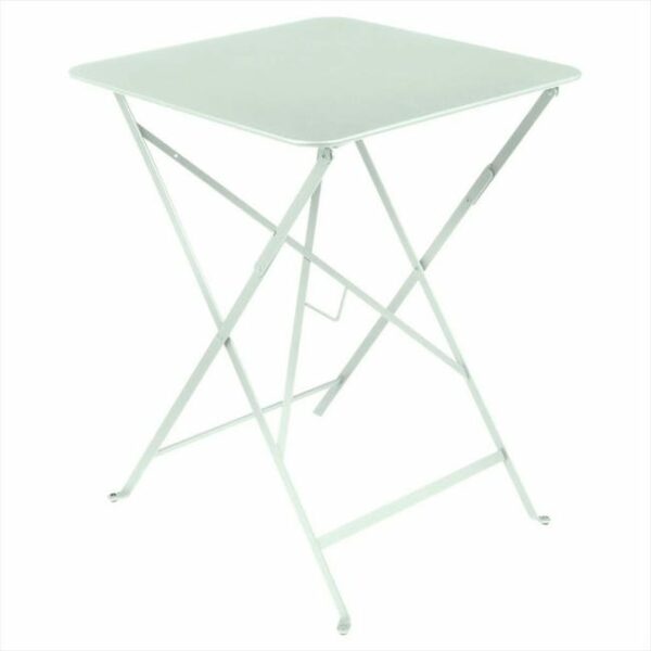 Table pliante bistro 57×57 menthe glaciale – Fermob