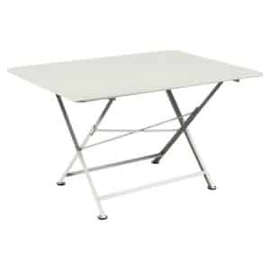 TABLE cargo 128×90 gris argile – Fermob