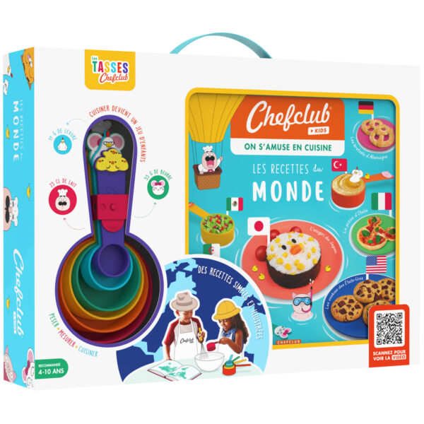 Coffret Kids - Les recettes du Monde Chef Club