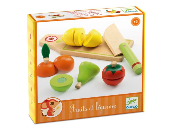 IMITATION - Fruits et légumes à couper - Djeco