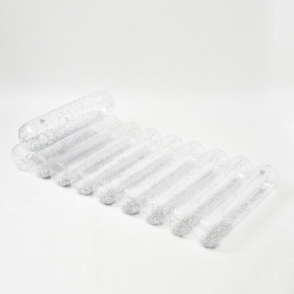 Matelas Gonflable Tube Lilo Glitter 190x40 - Sunny Life