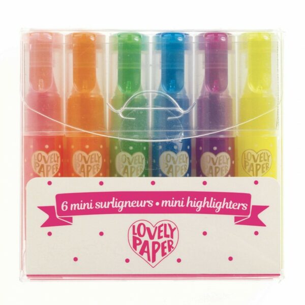 Surligneurs mini lot de 6 - Djeco