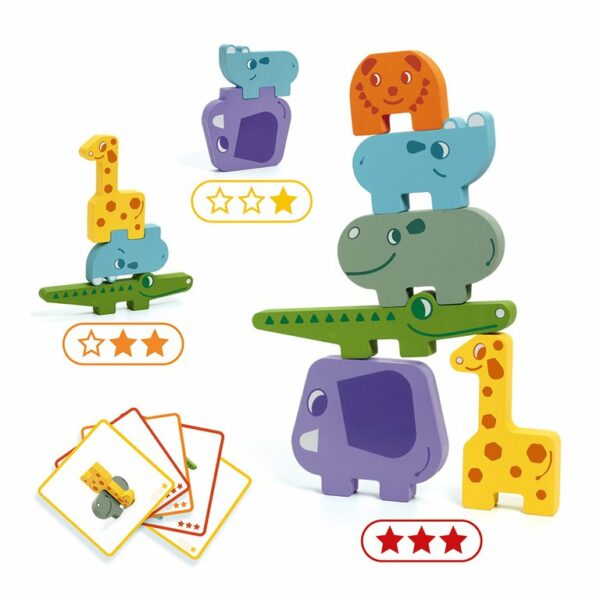 JEU EDUCATIF BOIS - Ze totanimo - Djeco