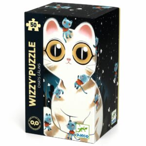 PUZZLE PHOSPHORESCENT - Chats câlins - 50pcs - Djeco