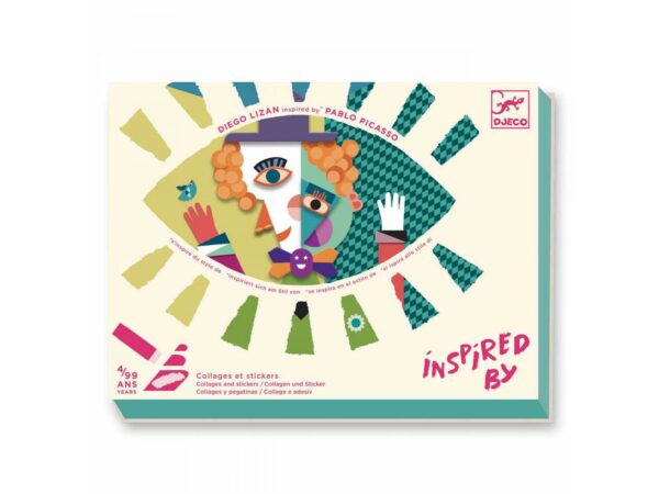 INSPIRED BY - Têtes au carré - Djeco