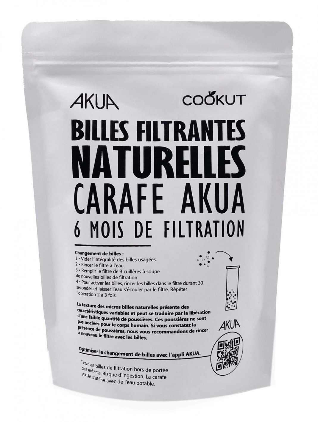 Recharge 6 mois de billes de filtration