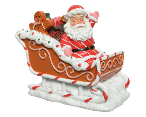 Père Noël poly résine - Kaemingk