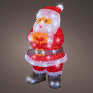 Père Noël en acrylique Led - Kaemingk