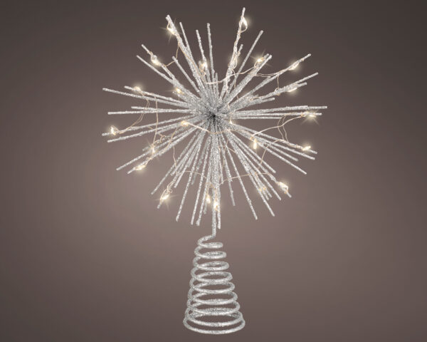 Cimier étoile polaire argent - Kaemingk