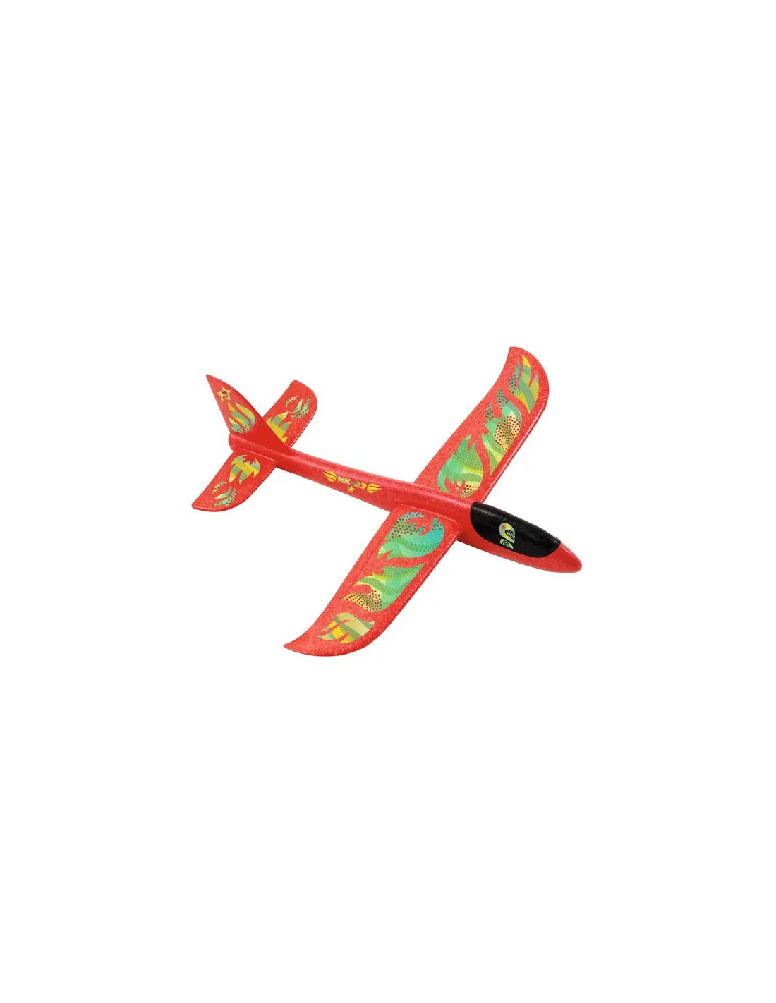 Cerf Volant Maxi Plane avion jaune enfant