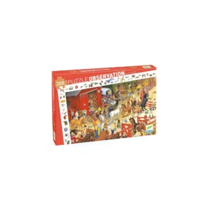 PUZZLE OBSERVATION - Équitation - 200 pcs - Djeco