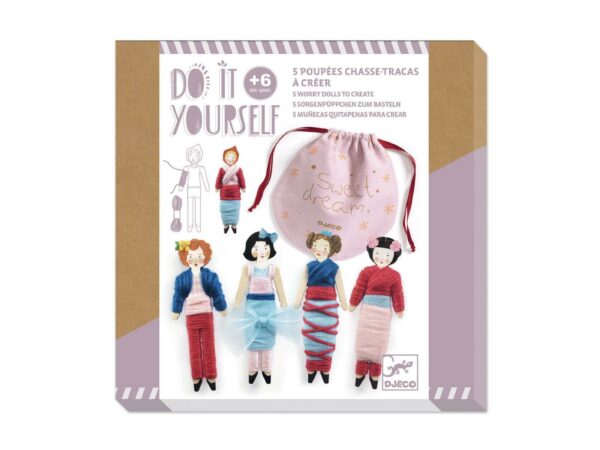 DIY - Poupées chasse tracas sweet night - Djeco