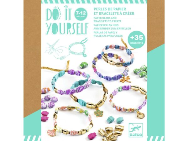 DIY - Bracelets à créer chics et dorés - Djeco