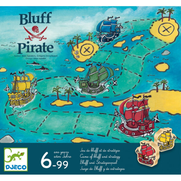 JEU - Bluff pirate - Djeco