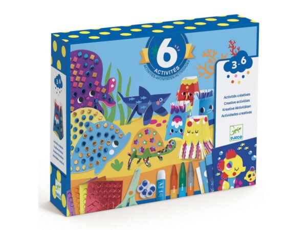 COFFRETS MULTIACTIVITES - La mer et ses plaisirs - Djeco