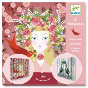 TABLEAUX DUO - Lovely queens - Djeco