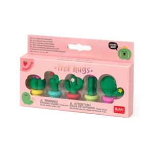GOMMES parfumées cactus lot de 5 - Legami